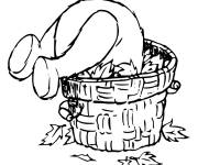 Coloriage Winnie en automne cp