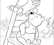 Coloriage Winnie et Ma&icirc;tre hibou