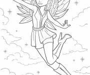 Coloriage et dessins gratuit F&eacute;e de Winx Club Le retour de la magie à imprimer