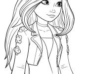 Coloriage et dessins gratuit Flora de bande anim&eacute; Winx Club Le retour de la magie à imprimer