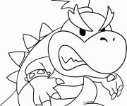 Coloriage Bowser Jr en ligne