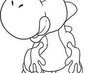 Coloriage Yoshi magique en ligne