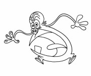 Coloriage Gorgious f&acirc;cheux