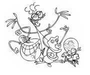 Coloriage Zinzin coloriage pour enfant