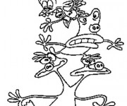Coloriage Zinzin de l'espace personnage