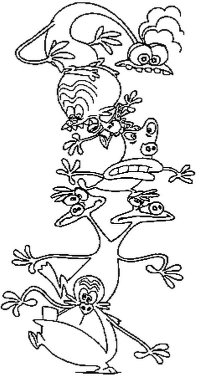 Zinzin De L Espace Coloriage