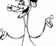 Coloriage Zinzin rient