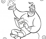 Coloriage Aladdin 32