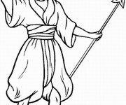 Coloriage Aladdin 33