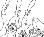 Coloriage Aladdin 55