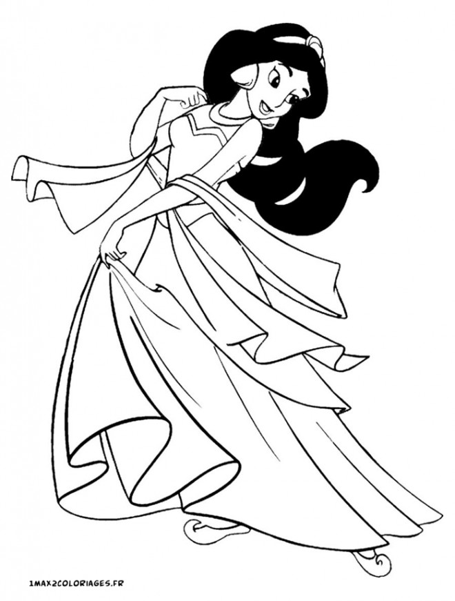 dessin de jasmine 1943