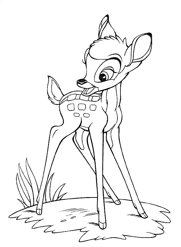 Coloriage et dessins gratuits Geno Bambi à imprimer