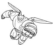 Coloriage et dessins gratuit Bymax qui vole à imprimer