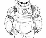 Coloriage Combinaison de Baymax