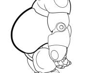 Coloriage et dessins gratuit Gros Baymax drole à imprimer