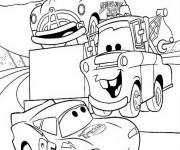 Coloriage et dessins gratuit Cars 1 à imprimer