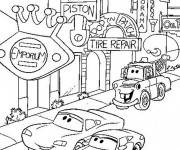 Coloriage Cars 58