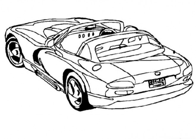 Coloriage Cars en ligne dessin gratuit à imprimer