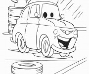 Coloriage et dessins gratuit Cars Vroomaroundus bugus pixar Disney à imprimer