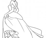 Coloriage Cendrillon disney