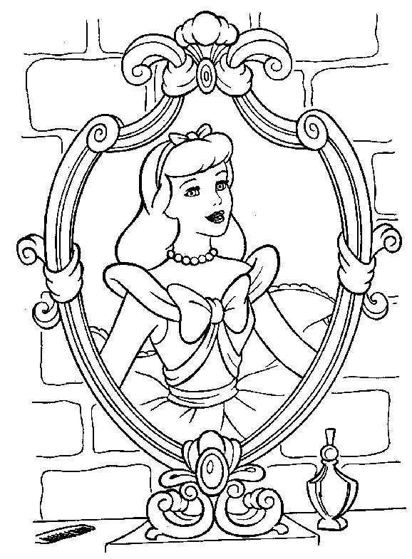Cendrillon Coloriage A Imprimer