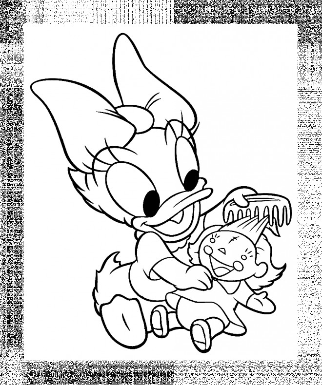 Coloriage De Bebe Cheval