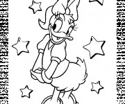 Coloriage Daisy simple