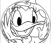 Coloriage Une boule de Daisy