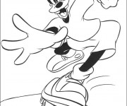 Coloriage Dingo court
