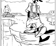 Coloriage Dingo se prom&egrave;ne