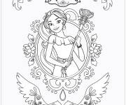 Coloriage et dessins gratuit Affiche du film Elena d'Avalor de Disney à imprimer