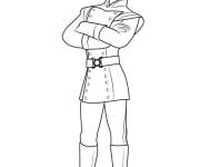 Coloriage et dessins gratuit Capitaine de la Garde Royale d&rsquo;Avalor dessin anim&eacute; à imprimer