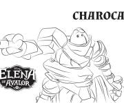 Coloriage et dessins gratuit Charoca d'Elena d’Avalor à imprimer