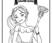 Coloriage Elena et le secret d'Avalor de Disney