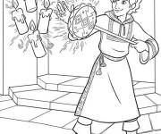 Coloriage Le sorcier Mateo personnage d'Elena d&rsquo;Avalor