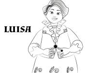 Coloriage Luisa d'Elena d&rsquo;Avalor