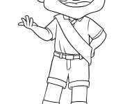 Coloriage Alien mignon d'Elio