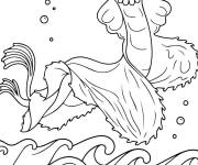 Coloriage Ambassadeur Questa dans la mer