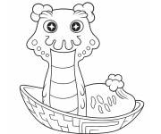 Coloriage Ambassadeur Questa kawaii d'Elio