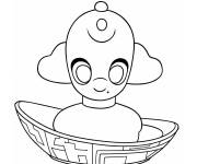 Coloriage Ambassadrice Mira d'Elio