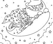 Coloriage Elio avec Glordon et Blob