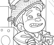 Coloriage Elio dans l'exposition Voyager