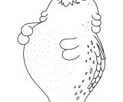 Coloriage Extraterrestre facile de Elio