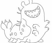 Coloriage et dessins gratuit Glordon dessin&eacute; &agrave; la main à imprimer