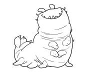 Coloriage Glordon heureux