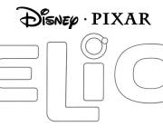 Coloriage et dessins gratuit Logo du film Elio à imprimer