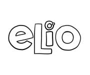 Coloriage et dessins gratuit Logo facile du film Elio à imprimer