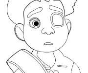 Coloriage Portrait d'Elio