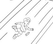 Coloriage Sc&egrave;ne du film Elio de Disney