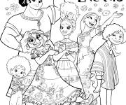 Coloriage La Famille Encanto 